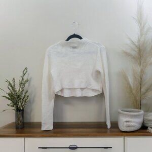 Princess Polly Women's White Jumper Princess Polly Women's White Jumper Size S